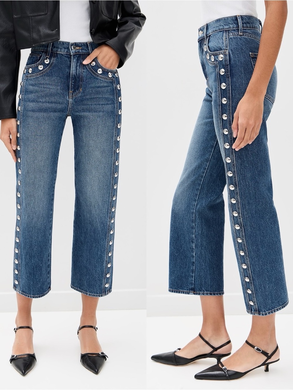 Veronica Beard Jean Dylan Ankle High Rise Straight Jeans 29